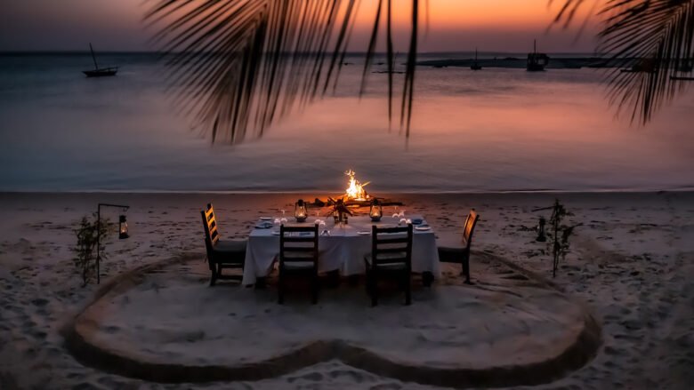 Romantic Dining Setup