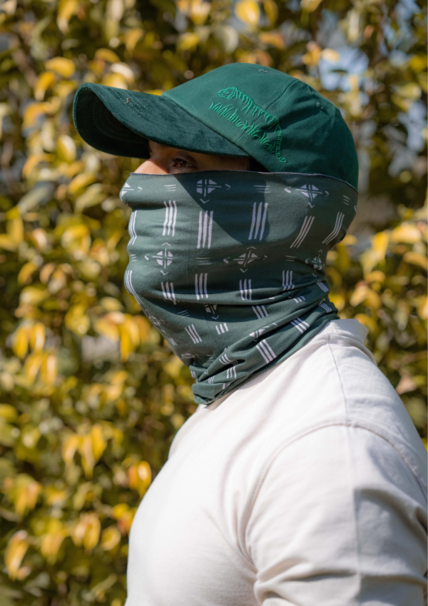 Masai Mara Neck Gaiter Green