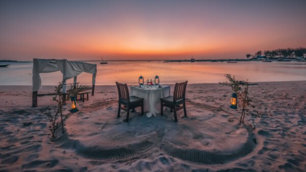 Beach Romantic Dining