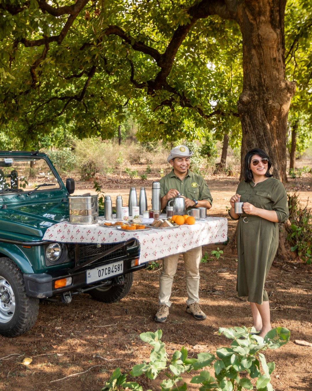 Bush breakfast king's lodge bandhavgarh