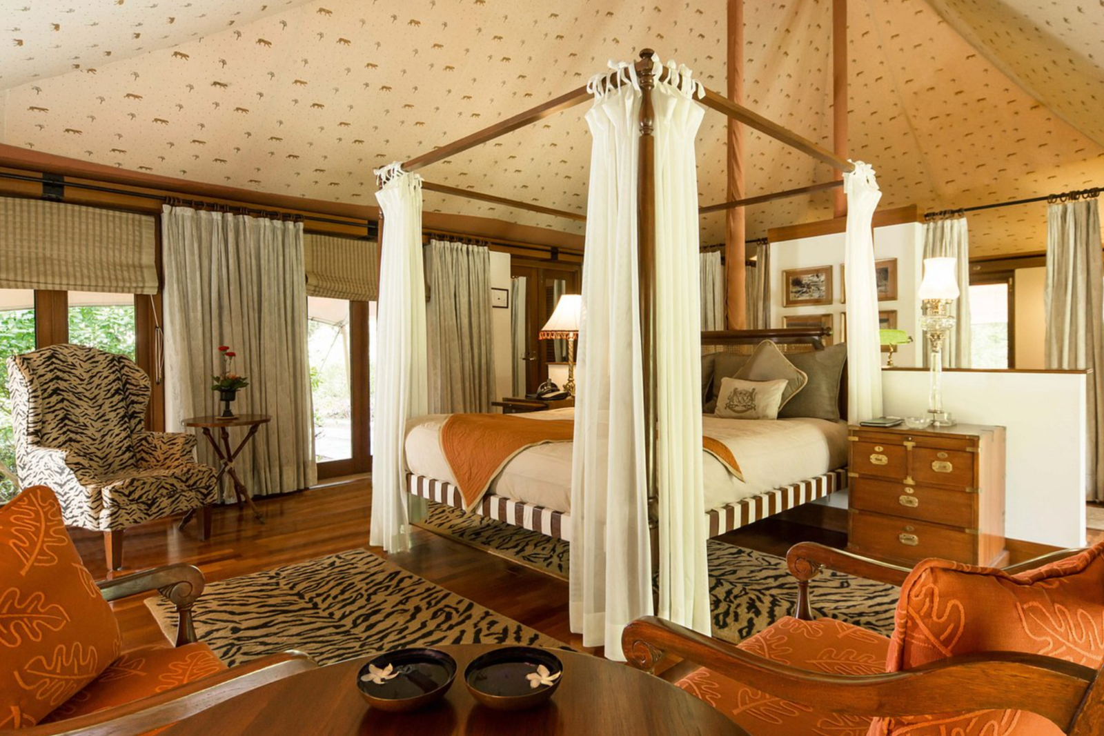 Oberoi Vanyavillas Bed