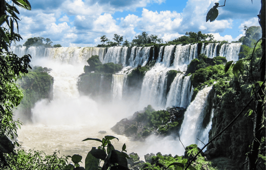 Iguazu falls banner