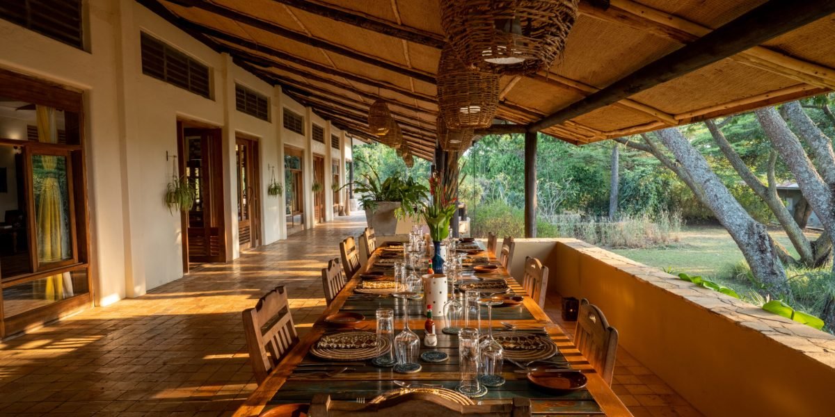 Kyambura Lodge - Dining Area