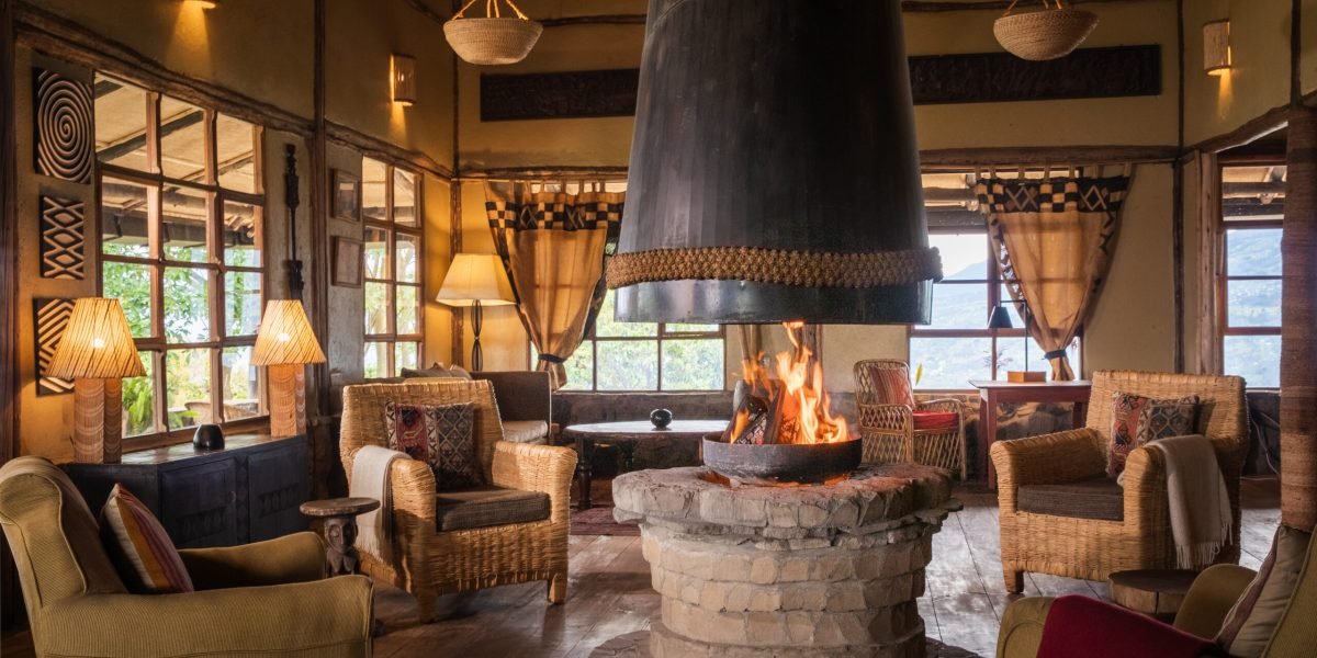 Virunga Lodge - Lounge