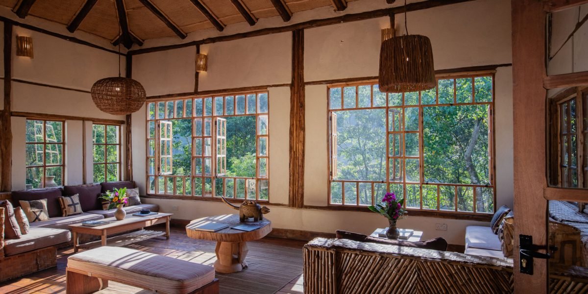 Bwindi Lodge Lounge