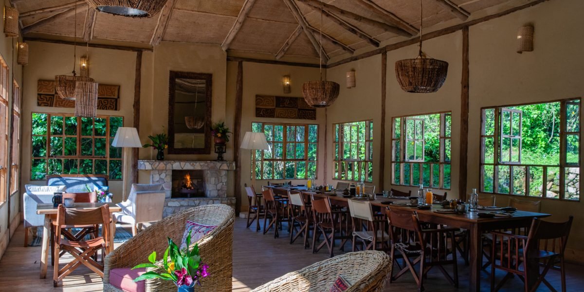 Bwindi Lodge Dinning Area