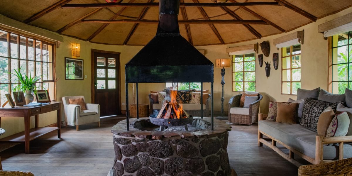 Mount Gahinga Lodge- Main Lodge Area